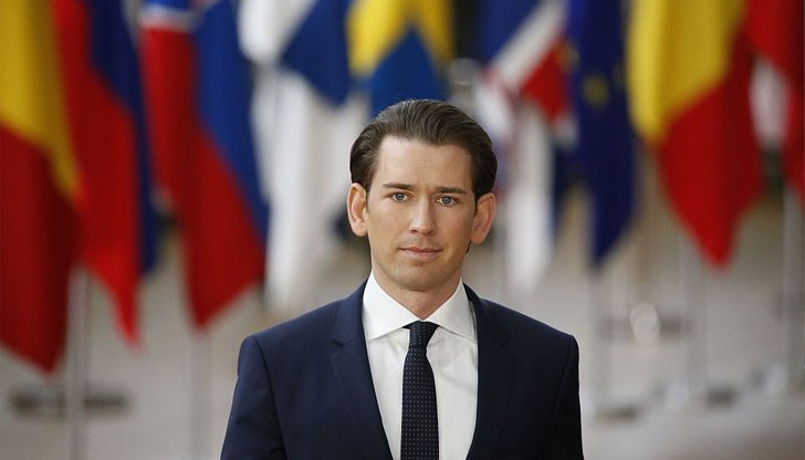 Това обяви австрийският канцлер Себастиан Курц Това обяви австрийският канцлер Себастиан Курц