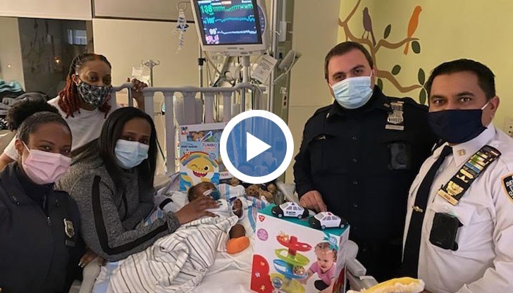 Офицер Дилян Кръстев разказва как спаси 3-месечно бебе