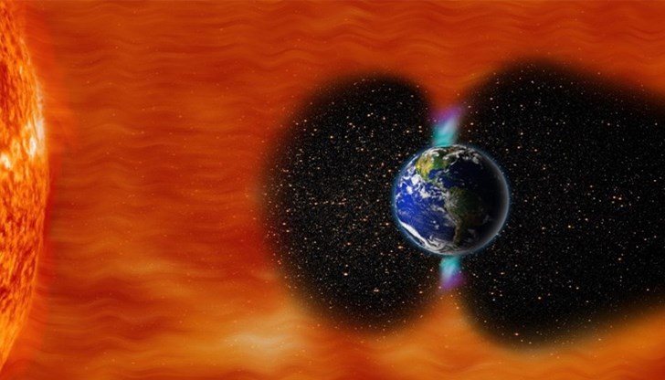 Смущенията в магнитното поле на планетата са започнали около 3:00 часа на първи март