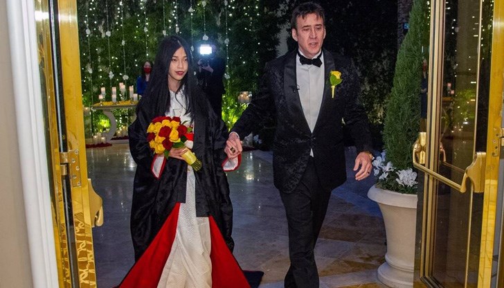 Актьорът този път се ожени за японка