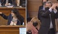 Скандал в парламента между Тошко Йорданов и Росица Кирова
