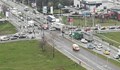 Катастрофа на булевард "Христо Ботев" затруднява трафика