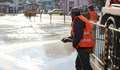 Започва миенето на улиците и булевардите в Русе