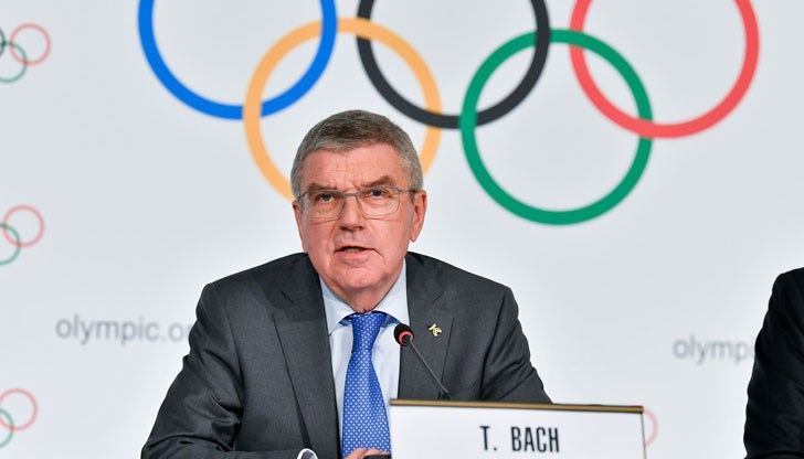 Предложението бе направено от президента Томас Бах по време на изпълкома на МОК Предложението бе направено от президента Томас Бах по време на изпълкома на МОК