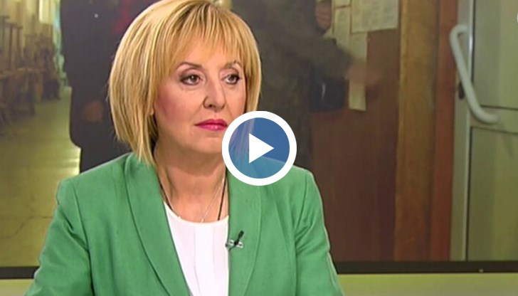 "Ако Борисов си мисли, че ще избяга от отвореност и ще стовари работата на служебно правителство, го предупреждавам, че това няма да стане”, закани се Манолова