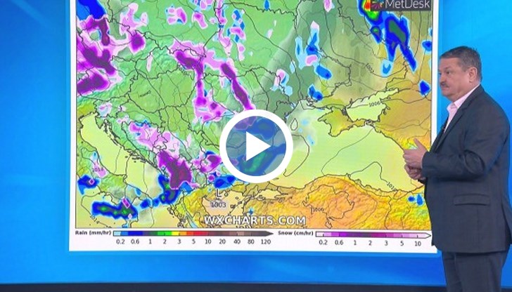 „Това е пролетта. Не може от зимата да скочим изведнъж в лятото. Това е типична пролет“, каза климатологът