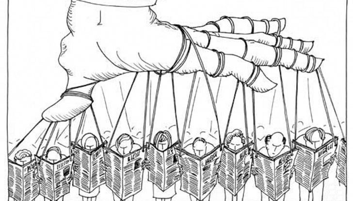 "Медийна свобода в капан" се нарича частта за страната в новия доклад на "Репортери без граници" "Медийна свобода в капан" се нарича частта за страната в новия доклад на "Репортери без граници"