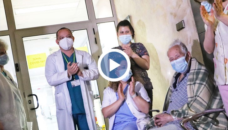 Ветеранът от Втората световна война пребори болестта, изписаха Кирил Стоянов от ВМА