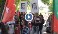 Шествие с портретите на участници във войната в Русе