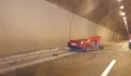Ферари се разби на магистрала "Струма" в тунела преди Кюстендил