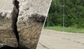 Плочите на кейовата стена при главния колектор в Русе са се напукали
