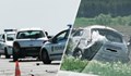 Двама души са пострадали при катастрофата с русенска кола на пътя Разград - Варна
