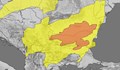 Силни гръмотевични бури над Дунавската равнина