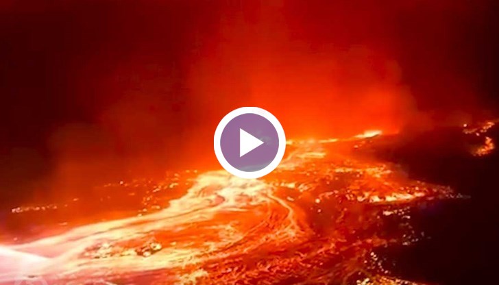 Застинала на 17 км от града лава е прекъснала голямо шосе