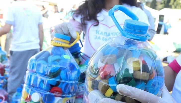 Бяха събрани 1200 кг капачки