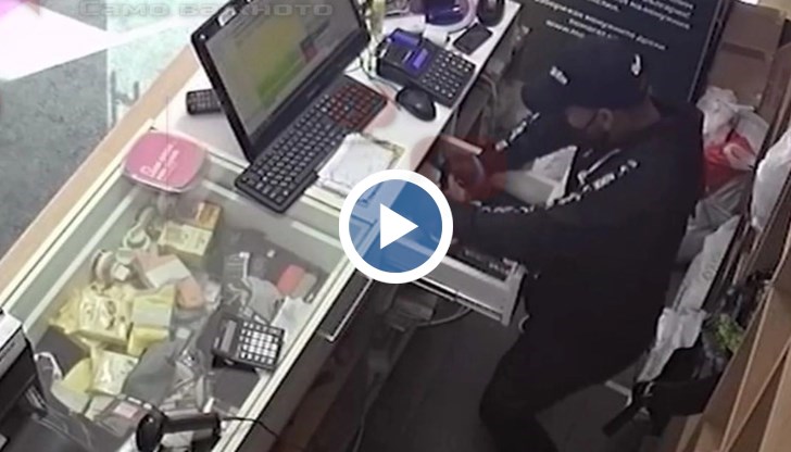 Собственикът на магазина е впечатлен от дързостта на крадеца
