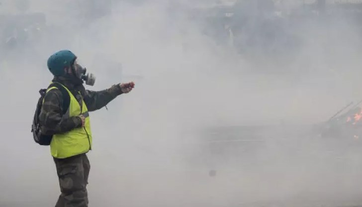 Събирането в парка стана чрез социалните мрежи