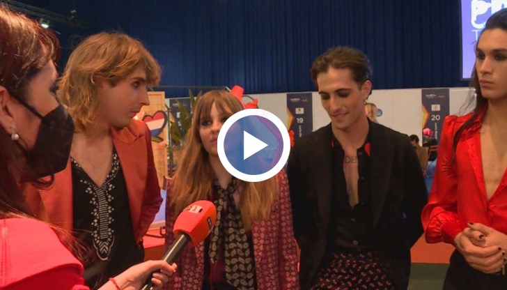 Италия в лицето на група "Манескин" са големият победител на "Евровизия"