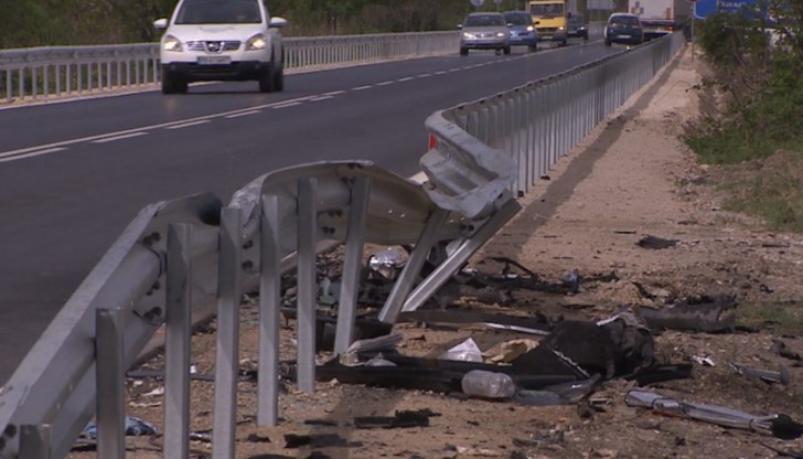 Тежкият инцидент стана на Великден на околовръстното шосе на Пловдив