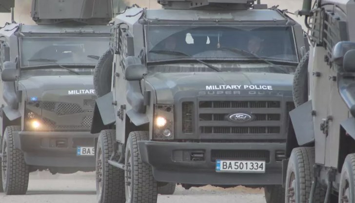 Транзитно преминаващите формирования ще бъдат ескортирани от служба „Военна полиция“ на 11 май