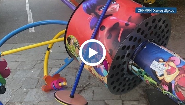 Инцидент с детска люлка в Гоце Делчев