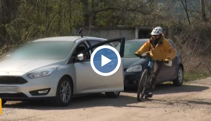 Велосипедистът разказа, че това се случва често