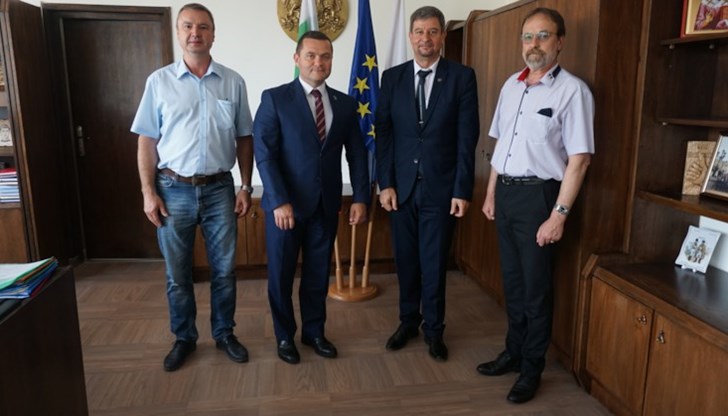 Кметът на Русе Пенчо Милков се срещна днес с представители на КТ „Подкрепа“