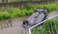 Пиян шофьор се приземи по капак в река Сребра