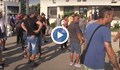 Ромски протест пред полицията в Русе заради стрелбата по дома на Върбан Върбанов