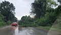 Паднали дървета и наводнени участъци в района на Бяла