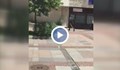 Разпространиха кадри с обирджията на банката в Дупница