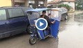 Жител на село Борисово превърна триколка в семеен автомобил за пазаруване