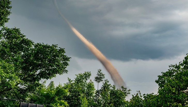 Смерчът не се среща често като явление по нашите ширини,  но е познато за някои райони на страната