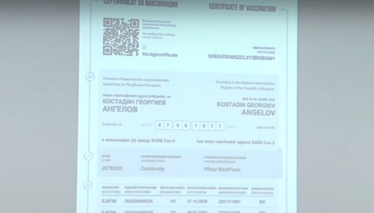 От вчера старите сертификати за ваксинация могат да бъдат сменени свободно с нови по интернет От вчера старите сертификати за ваксинация могат да бъдат сменени свободно с нови по интернет