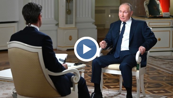 Руският президент се ядоса на опита да бъде прекъснат по време на интервюто