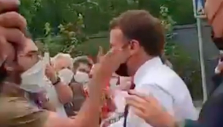 От Елисейския дворец потвърдиха за инцидента, но не обясниха мотивите на нападателя От Елисейския дворец потвърдиха за инцидента, но не обясниха мотивите на нападателя