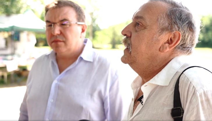 Двамата с Костадин Ангелов омайват симпатизантите на ГЕРБ във Великотърновско