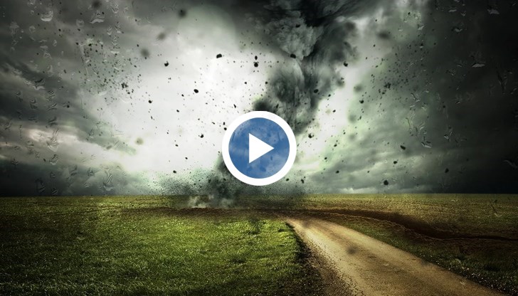 Кадрите показват страховитата сила на торнадото, което опустоши Чехия