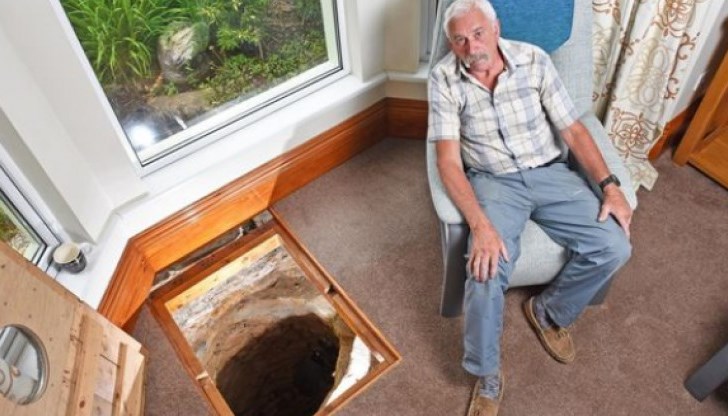 500-годишния кладенец, дълбок над 5 метра, стопанинът открил случайно