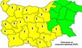 НИМХ: Жълт код за високи температури в 20 области, Русе сред тях
