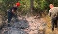 Пожарът край Твърдица е локализиран