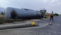 Влак с цистерни се преобърна край Мурсалево
