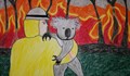 7 рисунки на русенски деца избрани за националния кръг от конкурса „С очите си видях бедата”