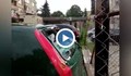 Градушка с размер на лимон изпочупи автомобили в Червен бряг