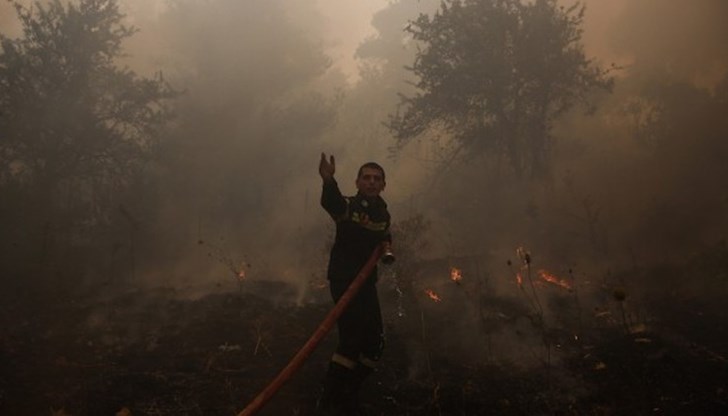 За пожара край гръцката столица са арестувани четирима души