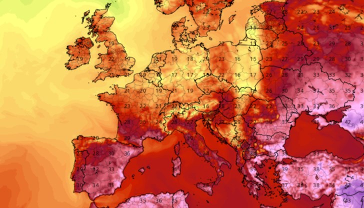 Започна период на горещо време, период, който ще продължи в следващите десетина дни Започна период на горещо време, период, който ще продължи в следващите десетина дни
