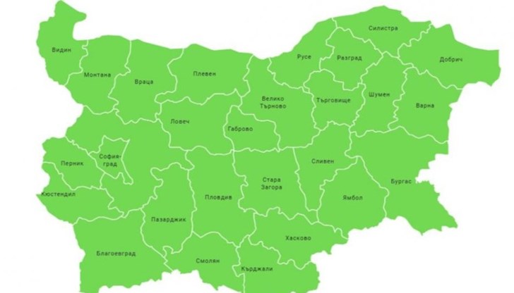 В Област Русе - 5 нови заразени на 100 хил. население за 14 дни