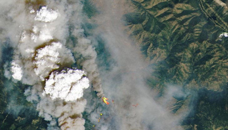 В канадската провинция Британска Колумбия горят над 300 пожара В канадската провинция Британска Колумбия горят над 300 пожара