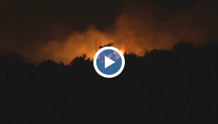 Военни се включват в гасенето на пожара в Сакар планина