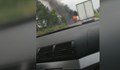 Камион се запали в движение на пътя Русе - Бяла